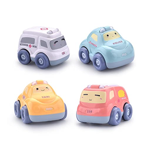 JSZDFSV Interaktives Kinderspielzeugauto Cartoon Form Aufziehbares Auto Spielzeug Rückzugsfahrzeug Set Geburtstagsgeschenke von JSZDFSV