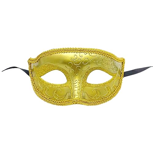 JSZDFSV Maskerade für Damen und Herren, Halloween-Kostüme, Hochzeit, Party, Ball, Abschlussball, Augengeschenk von JSZDFSV