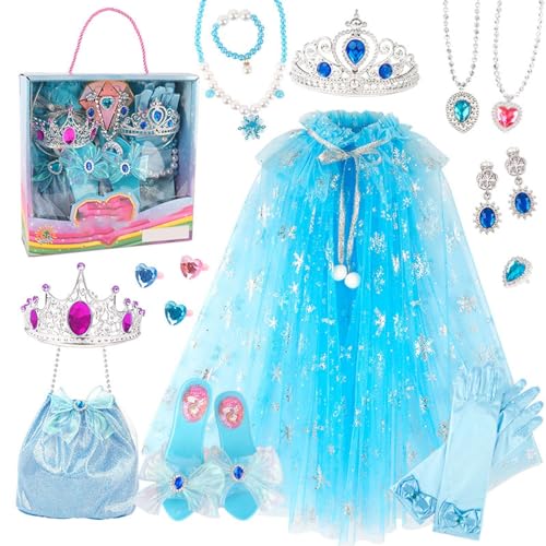 JSZDFSV Up Toy & Jewelry Boutique Prinzessinnen Zubehör Rollenspiel Set Geschenk von JSZDFSV