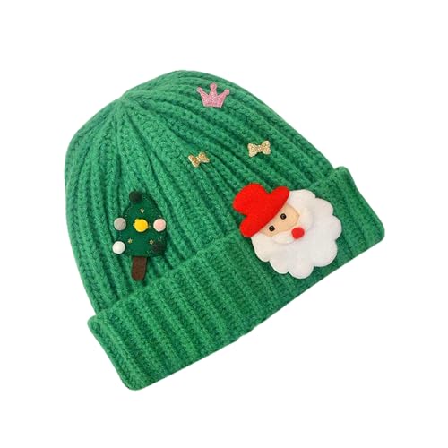 JSZDFSV Weihnachtsmütze Slouchy Rentier Santa Weihnachtszubehör Slouchy Beanies High School Teens Santa Hüte Erwachsene von JSZDFSV