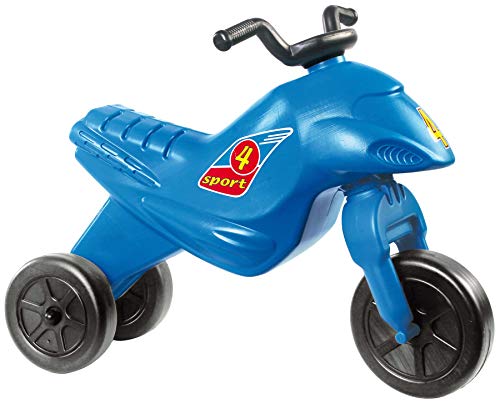 Dohany Rutscher Motorrad Superbike 4 Medium Kinder Laufrad Lauflernrad blau von JT-Lizenzen