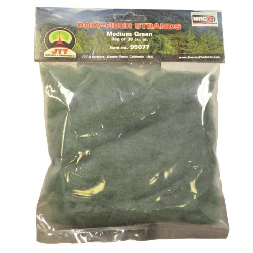 JTT Scenery Products Poly-Fiber Strands, Medium Green von JT