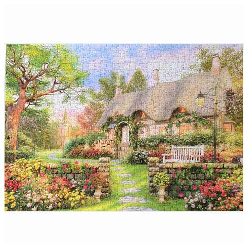 1000 Teile Sehenswürdigkeiten-Ansichten-Puzzles für Erwachsene, Entwickeln Logik und Sensorische Koordination, Klassisches Gelegenheitsspiel für Familie oder Freunde, Fördern von JTLB