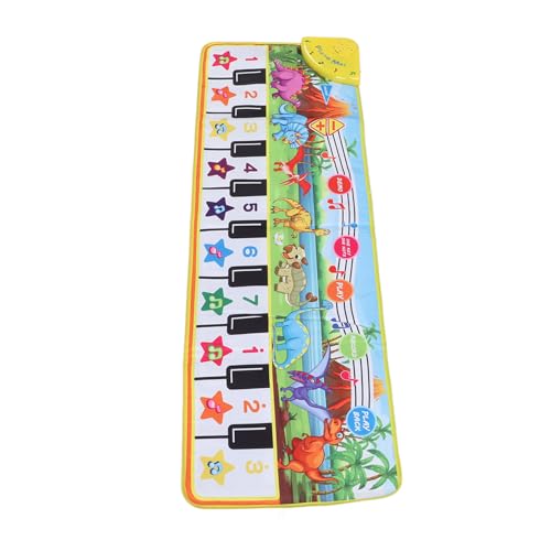 Baby-Musikmatte mit Tastatur, Pädagogisches Spielzeug, Spielunterlage Babys, Faltbar, Baby-Musikmatte, Baby-Musikmatte, Musikmatte Babys von JTLB