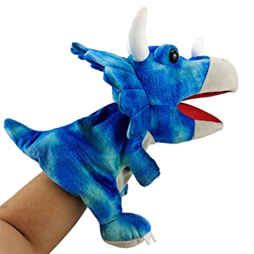 Dinosaurier-Handpuppe, Dinosaurier-Handpuppe, Plüschtier, Stofftier-Plüsch-Dinosaurier, Niedliches Rollenspiel, Interaktives Kinderspielzeug für die Frühe Bildung, von JTLB