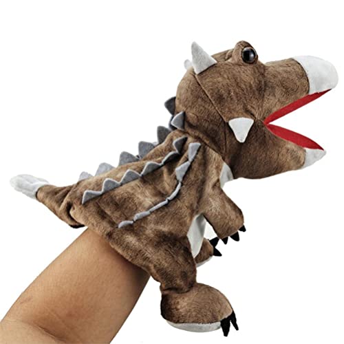 Dinosaurier-Handpuppe, Dinosaurier-Handpuppe, Plüschtier, Stofftier-Plüsch-Dinosaurier, Niedliches Rollenspiel, Interaktives Kinderspielzeug für die Frühe Bildung, von JTLB