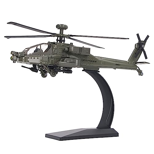 JTLB Das Vorfall -Hubschrauber -Modellspielzeug für die Diecast -Legierung, EIN Schall Helles Bewaffnetes Hubschraubermodell, Kid Aviation Toy, für Home Decoration, mit Stand (Typ 1) von JTLB