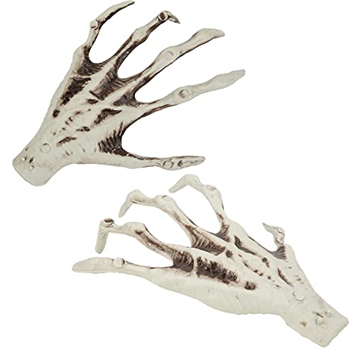 JTLB Halloween-Skelett-Hände, Kunststoff-Handskelett-Modell für Halloween-Dekoration, Terror, Gruselige Requisiten von JTLB
