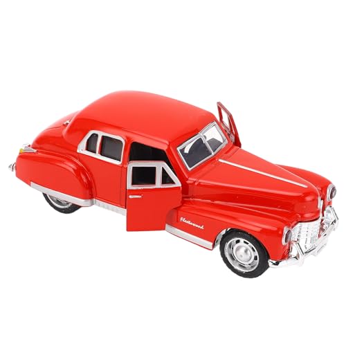 JTLB Metall-Oldtimer-Modell, Druckguss, Alte Pickup-Truck-Figur, Legierung, Vintage-Sammler-Spielzeugauto, Mini-Auto (Rot) von JTLB