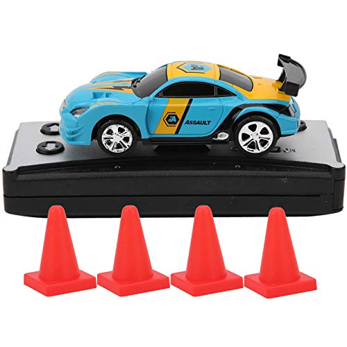 JTLB Mini-RC-Auto mit -App-Steuerung, 2,4-G-Vierwege-Fernbedienungsspielzeugauto mit Strominduktion, für Kindermodellrennen (Blau) von JTLB