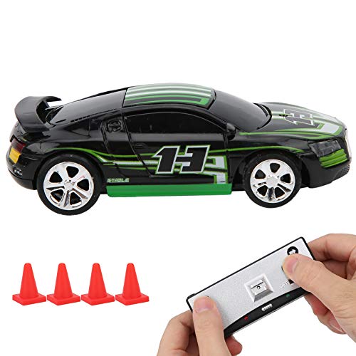 JTLB Mini-RC-Auto mit -App-Steuerung, 2,4-G-Vierwege-Fernbedienungsspielzeugauto mit Strominduktion, für Kindermodellrennen (Schwarz) von JTLB