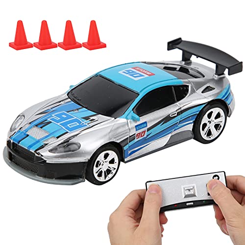 JTLB Mini-RC-Auto mit -App-Steuerung, 2,4-G-Vierwege-Fernbedienungsspielzeugauto mit Strominduktion, für Kindermodellrennen (Silber) von JTLB