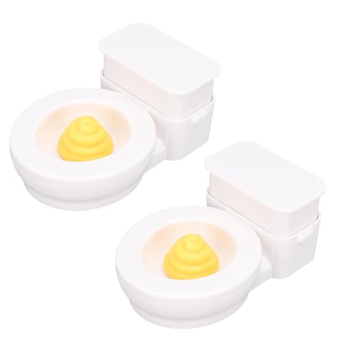 JTLB Miniatur -Toilettenspielzeug, Streichköpfchen -Witz -Knebel mit Sprühkot, für und Mädchen, Lustig JTLB Miniatur -Toilettenspielzeug, Streichköpfchen -Witz -Knebel mit Sprühkot, für und Mädchen, Lustig von JTLB
