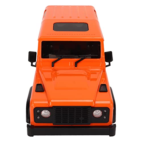 RC-Car-Upgrade-Zubehör, ABS-Kunststoffschale für XIAOMI Jimny 1/16, Axial SCX24 JLU (Orange) von JTLB