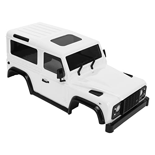 RC-Car-Upgrade-Zubehör, ABS-Kunststoffschale für XIAOMI Jimny 1/16, Axial SCX24 JLU (Weiß) von JTLB