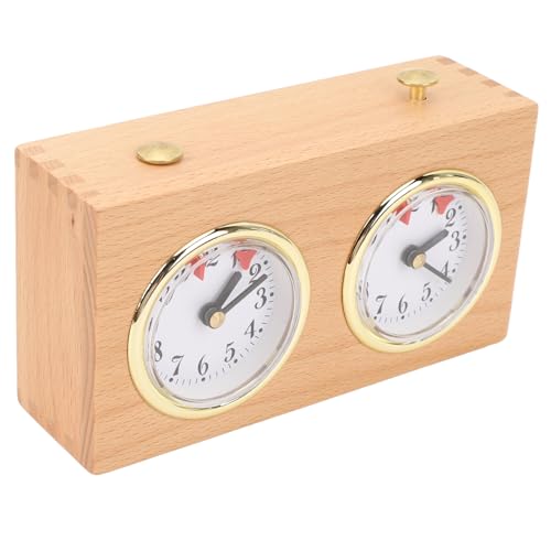 Vintage-Schach-Timer aus Holz Zum Aufziehen, Multifunktional, Tragbar, Professionell, Zur Stressreduzierung, Ornament, Schachuhr den Wettbewerb von JTLB