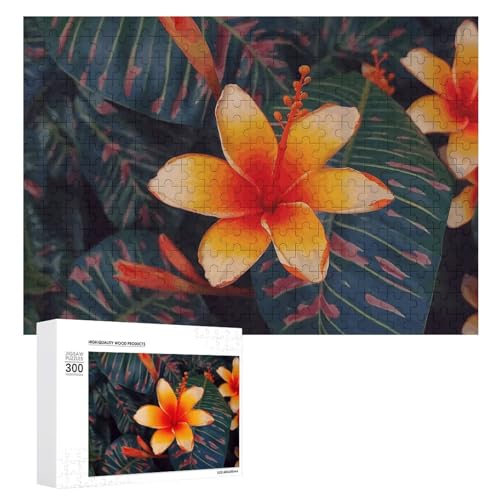 Hawaii Tropical Flower Puzzles 500 Pieces Personalized Jigsaw Puzzles Challenging Picture Puzzle Wooden Pet Puzzle Photos Puzzle for Adults Wedding Puzzle Family Reunion Puzzle von JTMVNKG