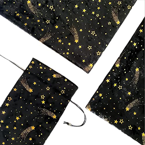 JTQYFI Starry for Divination Tischdecke Brettspielkarten Tasche Brettkarten Pad Spieltuch Brettspieltischdecke Für W/Stora von JTQYFI