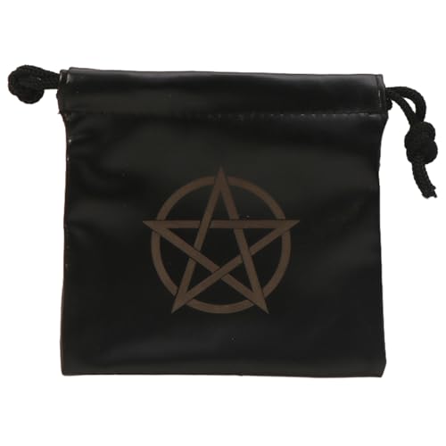 JTQYFI Wahrsagerei Tarot Karten Würfel Tasche Hochzeitstasche Tischdecke Orakel Kartenspiel Tasche Schmuckaufbewahrung Kordelzug Tarot von JTQYFI