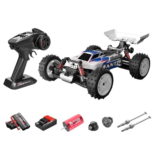 JUCHRZEY 2,4 GHz RC-Rennwagen, Hochgeschwindigkeits-Allradantrieb, bürstenloses Geländewagen, RC-Auto, Spielzeug, Geschenke für Kinder, Jungen und Mädchen von JUCHRZEY