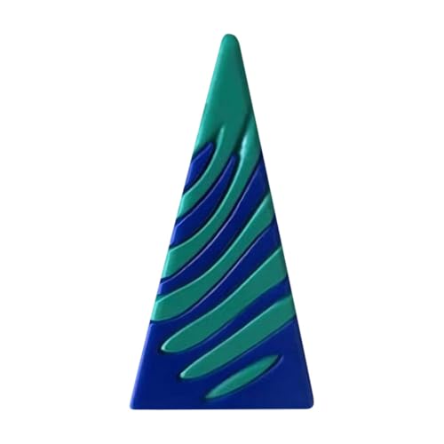 JUCHRZEY 3D gedrucktes Spiralkegel Spielzeug zum Stressabbau Zappelspielzeug Impossible Pyramid Passthrough Skulptur Pass Through Pyramide Zappelspielzeug für Kinder und Erwachsene von JUCHRZEY