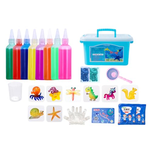 JUCHRZEY Water Elf Toy Kit Wasserfee Wassergel Kit Lernspielzeug (8 Farben) von JUCHRZEY