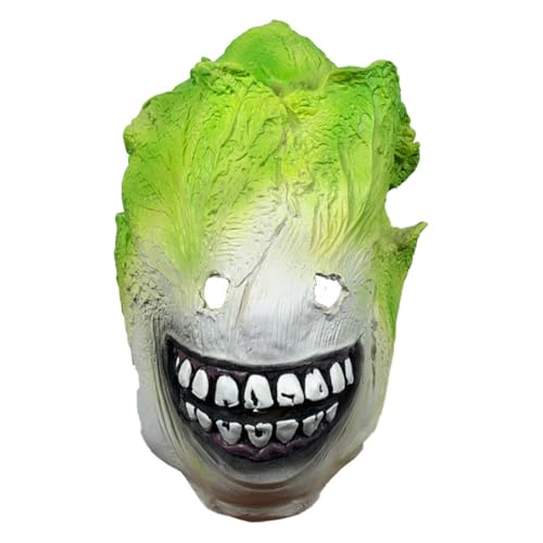 JUELIN Cabbages Cosplay Masken Halloween Maske Karneval Ostern Maske für Halloween Party Requisiten von JUELIN