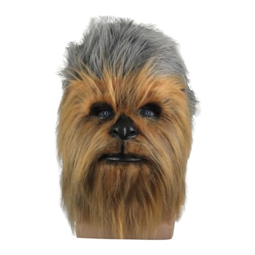 JUELIN Chewbaccas Cosplay Masken Halloween Maske Karneval Ostern Maske für Halloween Party Requisiten von JUELIN