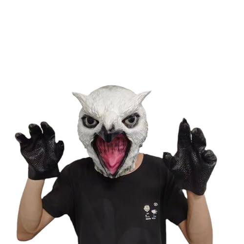 JUELIN Eulen Bären Cosplay Masken Halloween Maske Karneval Ostern Maske für Halloween Party Requisiten von JUELIN