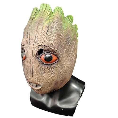 JUELIN Galaxys Gardians Babys Groots I am Groots Cosplay Masken Halloween Maske Karneval Ostern Maske für Halloween Party Requisiten von JUELIN