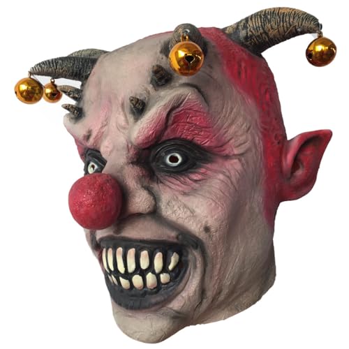 JUELIN Glocken Clowns Cosplay Masken Halloween Maske Karneval Ostern Maske für Halloween Party Requisiten von JUELIN