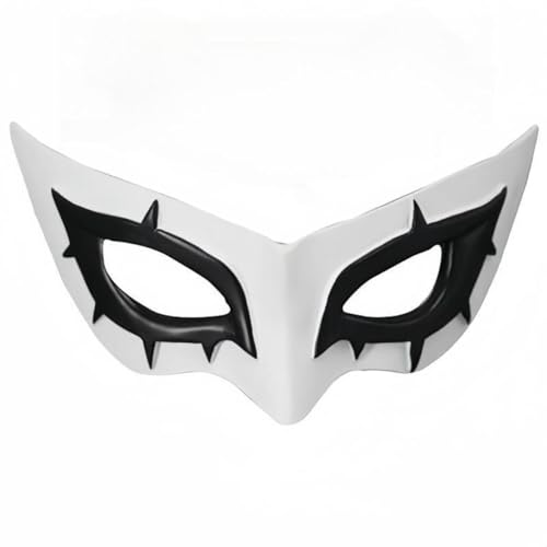 JUELIN Halbe Gesichter Weiße Füchse Cosplay Masken Halloween Maske Karneval Ostern Maske für Halloween Party Requisiten von JUELIN