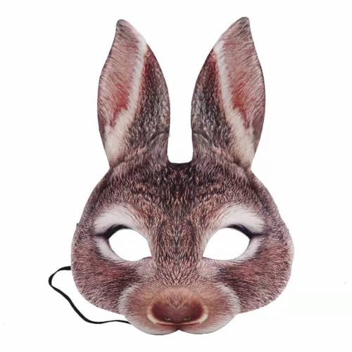 JUELIN Hasen Cosplay Masken Halloween Maske Karneval Ostern Maske für Halloween Party Requisiten von JUELIN