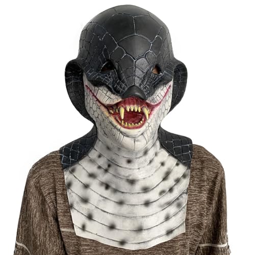 JUELIN Kuis Snakes Cosplay Masken Halloween Maske Karneval Ostern Maske für Halloween Party Requisiten von JUELIN