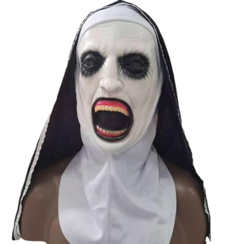 JUELIN Nonne Cosplay Masken Halloween Maske Karneval Ostern Maske für Halloween Party Requisiten von JUELIN