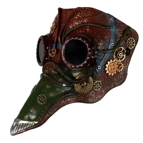 JUELIN Plague Doctor Schnabel Cosplay Masken Halloween Maske Karneval Ostern Maske für Halloween Party Requisiten von JUELIN