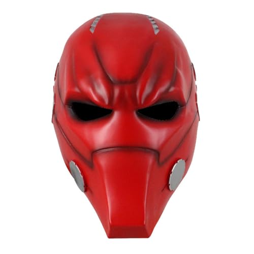 JUELIN Reds Hoods Arkhams Knights Cosplay Masken Halloween Maske Karneval Ostern Maske für Halloween Party Requisiten von JUELIN