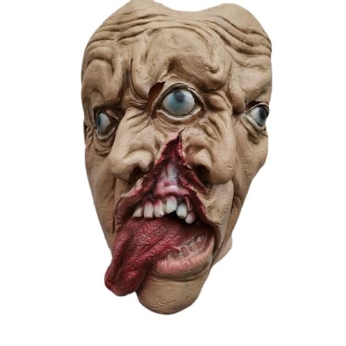 JUELIN Residents Evils Demon ThreeEyed Cosplay Masks Halloween Maske Karneval Ostern Maske für Halloween Party Requisiten von JUELIN