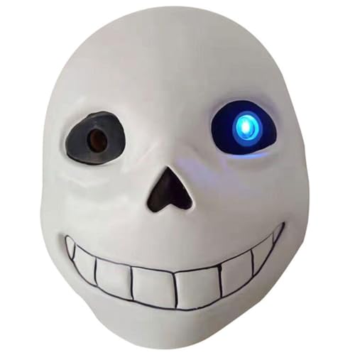 JUELIN Sans Cosplay Masken Halloween Maske Karneval Ostern Maske für Halloween Party Requisiten von JUELIN