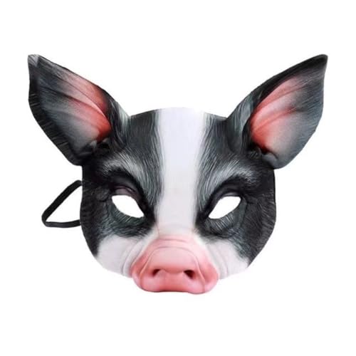 JUELIN Schweine Cosplay Masken Halloween Maske Karneval Ostern Maske für Halloween Party Requisiten von JUELIN