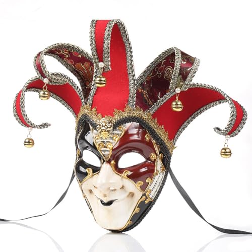 JUELIN Venezianer Cosplay Masken Halloween Maske Karneval Ostern Maske für Halloween Party Requisiten von JUELIN