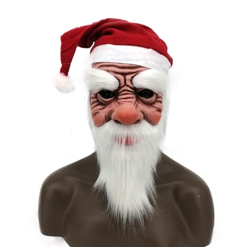 JUELIN Weihnachten Olds Mans Cosplay Masken Halloween Maske Karneval Ostern Maske für Halloween Party Requisiten von JUELIN