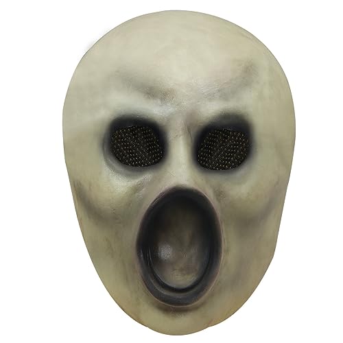 JUFKGBAR-Cosplay Costume Mask Halloween Cos Horror Scary Scream Mask Props von JUFKGBAR