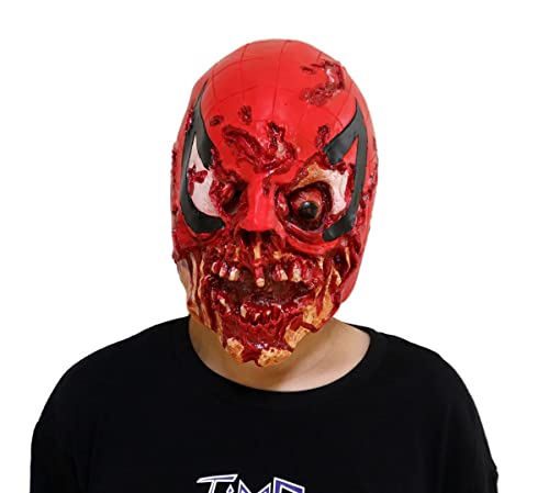 JUFKGBAR-Halloween Horror Scary Bloody Skull Cosplay Maske Cos Cosplay Maske Kopfbedeckung Maske Horror Kopfbedeckung für Halloween Karneval Kostüm Party Requisiten von JUFKGBAR