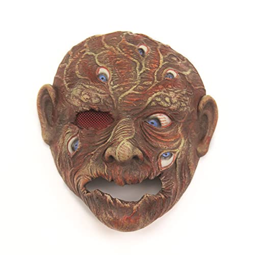 JUFKGBAR-Halloween PU Schaum Half Face Tausend Augen Cosplay Maske Zombie Simulation Cosplay Maske Horror Kopfbedeckung für Halloween Karneval Kostüm Party Requisiten von JUFKGBAR