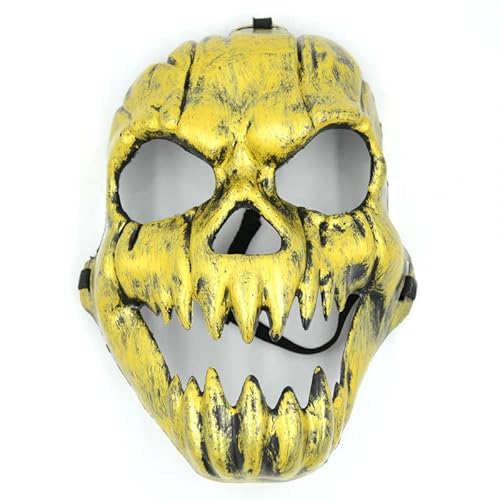 JUFKGBAR-Horror Skelett Cosplay Maske Party Overhead Cover Halloween Cosplay Requisiten von JUFKGBAR