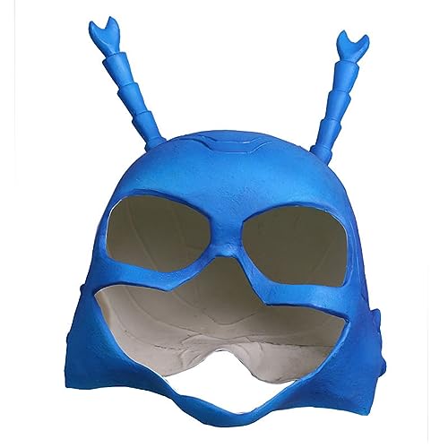 JUFKGBAR-Hworks Cosplay Costume Mask Cosmic Bug Mask Headwear Halloween Mask Performance Dress Up Makeup Douyin Kuaishou Props Headwear von JUFKGBAR