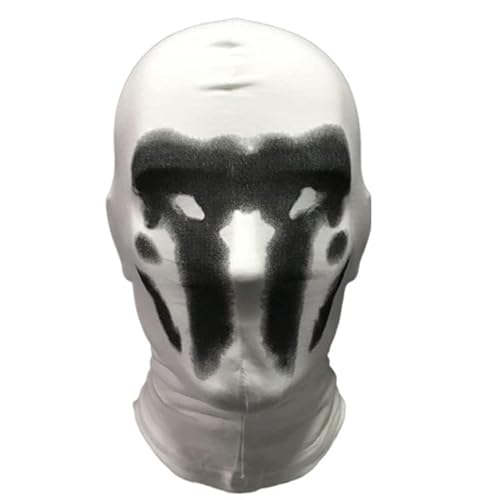 JUFKGBAR-Hworks Inksblot Cosplay Maske Polyesterfaser Overhead Cosplay Maske Halloween Cosplay Requisiten von JUFKGBAR