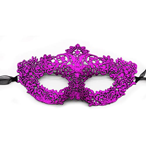 JUFKGBAR-Hworks Rosa Party Cosplay Maske PVC Half Face Cover Halloween Kostüm Requisiten von JUFKGBAR