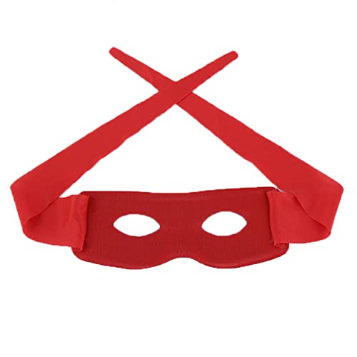 JUFKGBAR-Hworks Rote Party Maske PVC Halbmaske Halloween Cosplay Prop von JUFKGBAR